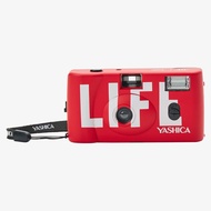 LIFE X YASHICA MF-1 REUSABLE 35mm FILM CAMERA with a FILM_RED