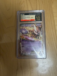 CGC 10 黑金 寵物小精靈 Mewtwo EX 閃卡 CGC 10 鑑定 psa pokemon card ptcg 寶可夢卡