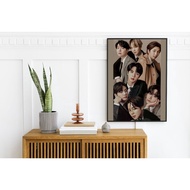 BTS A3 POSTER BTS POSTER/ PLUS SIGNATURE POSTER/ KPOP POSTER/