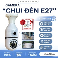 Yoosee HK212 wifi Camera with 1080P binocular light bulb, color night vision, two-way conversation, 