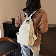 13-Inch Computer Backpack Urban Simple Nylon Dual-Use Bag 20-35L Air Cushion Strap Breathable Men Wo