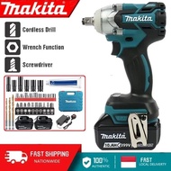 Makita DTW285 18V cordless electric wrench bor baterai makita cordless original brushless impact wre