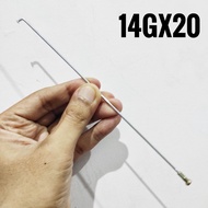 1 Pcs 19.5cm Long Bicycle Spokes for 20 Inch 14Gx20 Bikes Silver Color