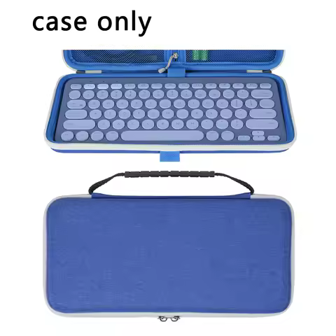 Geekria Keyboard Carrying Case Compatible with Logitech Pebble Keys 2 K380s, K380 Multi-Device Bluet