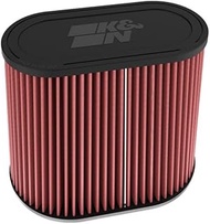 K&N Universal Clamp-On Air Filter: High Performance, Premium, Washable, Replacement Filter: Flange D