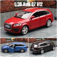 RMZ CITY 1:36 Audi Q7 V12 SUV Simulation Die Cast Car Models Diecast Alloy Metal Miniature Pull Back