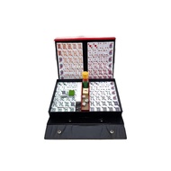 Ramy Cinami Green 4 Player 120pcs 拉米麻將 Rammy Rami Mahjong Full set White 11.4cm X 2.7cm X 3.7cm Mala