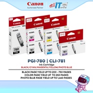 Canon PGI-780 Black | Canon CLI-781 Black | Canon CLI-781 Color Ink Cartridge