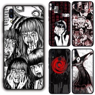 OPPO Reno 10 7Z 8Z 2 10X Zoom 4 Pro 3A 7A 240129 Black soft Phone case Junji Ito Tomie Anime