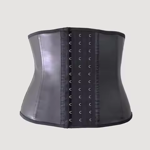 modeling strap short torso Latex waist trainer body shapewear Belt women Slimming Underwear XXS wais