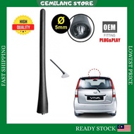 Perodua Proton Car Roof Radio Antenna Pole Mast AM/FM 16cm Fitment Antena Alza Myvi Waja Persona Oem