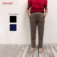 Toms Girl Women's Cotton Long Pant Straight cut 69-391