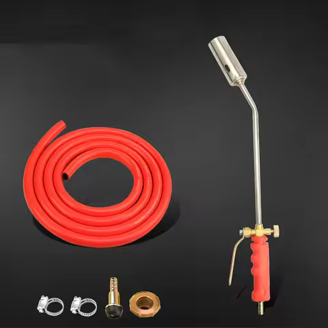 High Quality Stainless Steel Flamethrower Single And Double Switch Type Welding Torch Flamethrower L