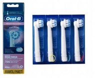 Oral-B - (4支裝) EB60-4 電動牙刷替換超細毛護齦刷頭 - 平行進口