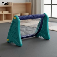 Tadill Children Soccer Goal Post Folding Football Goal Portable Kids Mini Net for Backyard Indoor Pl