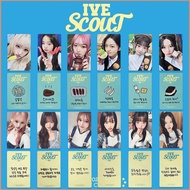 6PCS/Set IVE Yujin LOMO Card THE 3RD FAN CONCERT IVE SCOUT Stars Postcard Collection