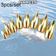 NARCIS Brass Round Shot High Quality Split Sinker