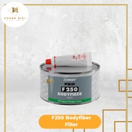 [HS] HB BODY Fiber Kereta F250  BodyFiber Putty Polyester Filler Car Body 1.5KG with Hardener