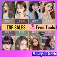 VIRTOK Shoupin首品 Hair Dye Full Set Free Tools & Developer Pewarna Rambut Hair Colour 染发剂流行色染发膏奶茶灰棕