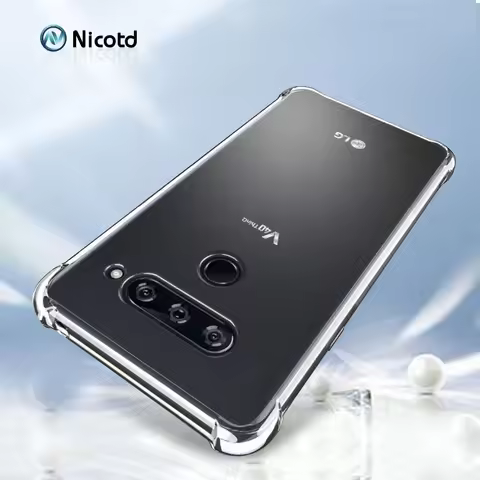 Ultra thin Clear Transparent TPU Silicone Case For LG V50 V40 V30 G8 V35 ThinQ V20 K11 plus Phone ba
