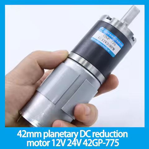 12V 24V 42mm planetary DC reduction motor low-speed speed regulating miniature motor 42GP-775