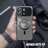HP Infinix Note 60 Case - Infinix Note 60 Glass Softcase - Infinix Note 60 Casing - Kesing Infinix N