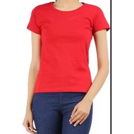 Women  T-Shirt  round neck with L/XL/2XL