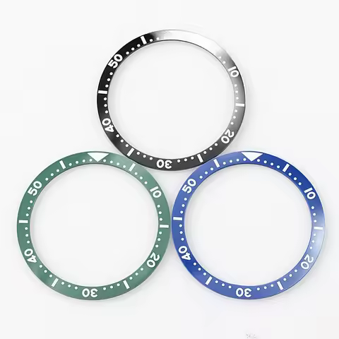 38mm Ceramic Watch Bezel Insert For Seiko Yacht-Master Diver Models SKX007 SKX009 & SKX011 Series Wa