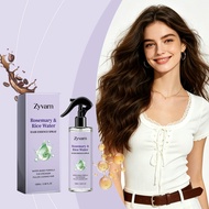 Rosemary Rice Water Hair Essence Spray | Natural Strengthening Treatment for Thicker Fuller Looking 