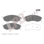 LPB Brake Pad FRonT NA07080 M/Benz MB100/140 2.9D 00'-