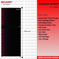 [ Promo ] Kulkas Sharp 2 Pintu Sj-316 Mg / Kulkas 2 Pintu Besar