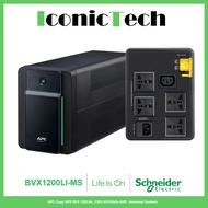 APC Easy UPS BVX 1200VA BVX 900VA, BVX 700VA 230V, AVR, Universal Sockets BVX700LUI-MS BVX900LI-MS B