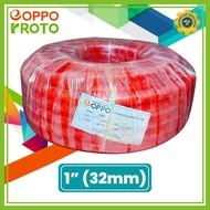 EOPPO/ROTO ELECTRICAL PVC ORANGE CORRUGATED FLEXIBLE uPVC HOSE  / ELECTRICAL PIPE 1/2" 3/4" 1" PRIME