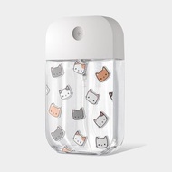 滿版可愛貓頭 酒精瓶 防疫用品 分裝瓶 卡片式 PS076