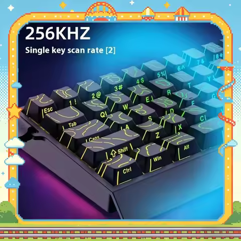 IROK Carotmas Mercury68 Magnetic Switch Keyboard Wired 8000Hz RT0.004mm Mechanical Keyboard Low Dela