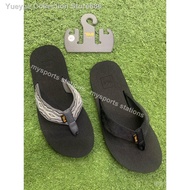 slippers✜TEVA MUSH II 4168 BKBL BRICK BLACK MEN'S SLIPPERS | SANDALS FLIP FLOPS  (100% AUTHENTIC)