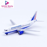 JC Wings 1: 200 Alloy Airplane Model Russia Intercontinental Airlines B737-500 VP-BYQ