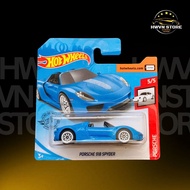 Miniverse - Blue Porsche 918 Spyder Hotwheels Card Model Car