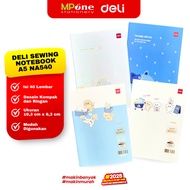 Deli Sewing Notebook A5 Line NA540 / A5 Notebook contains 40 sheets DELI NA540 FX-05/03/04