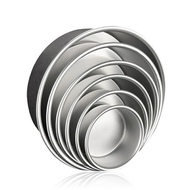 4/6/8/10 inch Round  Aluminum Alloy Round Cake Pan Baking Mould with Removable Bottom DIY Baking