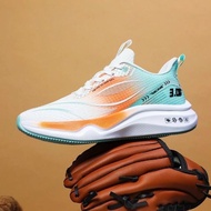 Lucky Fan Authorized Store - BLAZE ORANGE Casual Sporty Stylish Unisex Running Sneakers - LF3