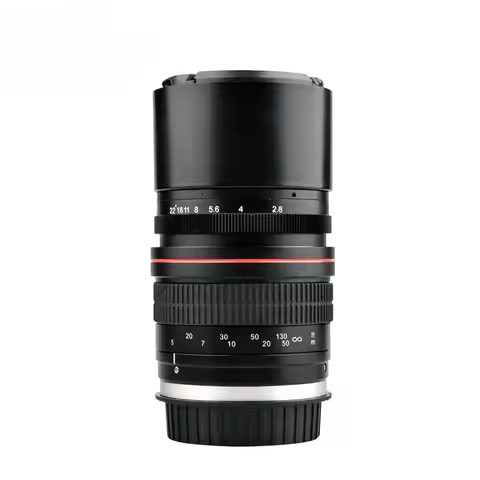 135mm F/2.8 Full Frame Manual Focus Portrait Prime Lens for Canon or Nikon DSLR Camera 1300D 700D 5D
