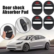 [Ready Stock]4Pcs Hyundai Carbon Fiber Car Door Lock Protection Cover Door Lock Anti Scratch Accesso