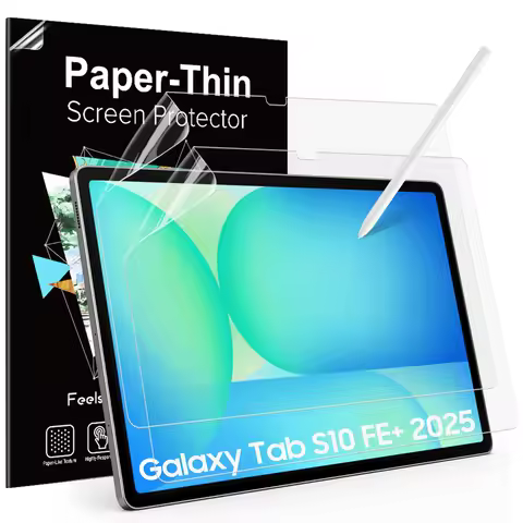 2 Pack Paper Screen Protector for Samsung Galaxy Tab S10 FE Plus/FE+ 2025 Anti Glare PET Screen Prot