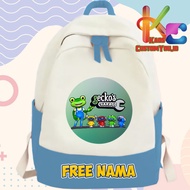 School Backpack Gecko's Garage Character Quran Reading/ with Free Name