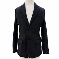 成色極佳 ▼ DIOR Dior Homme 933C224A3225 100% 羊絨單排扣修身西裝外套，黑色，46 碼，意大利製造，正品男士