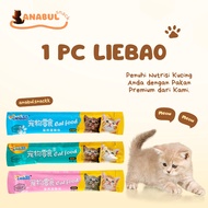 1 PC Liebao cat snack 15 grams 3 flavors imported from china