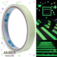 AMBER Green Luminous Tape Fluorescent Tape   Warning Stickers