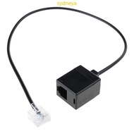 Best Ethernet RJ45 8P8C To RJ11 6P4C Adapter Cable Office Converter Cord Male To Female RJ45 to RJ11