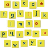Really Good Stuff EZread Magnetic Foam Lowercase Letter Tiles - 52 Tiles, 1 3/8" Squares | Ages 4-9,